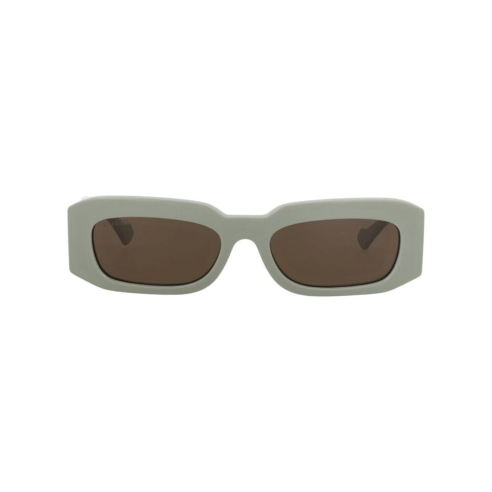 Gucci Square-Frame Recycled Acetate Sunglasses Green Mens